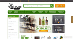 Desktop Screenshot of foodservicefiresale.com