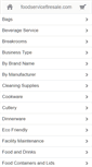 Mobile Screenshot of foodservicefiresale.com